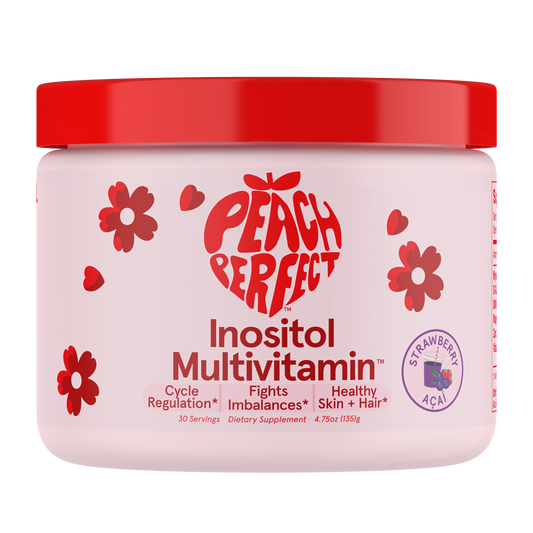 Peach Perfect Inositol Multivitamin Strawberry Acai Ecuador
