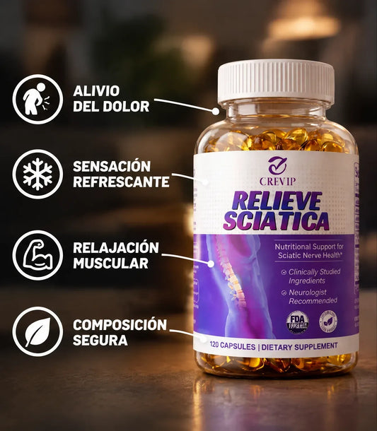 Relieve Sciatica 120 Caps Nerve Health