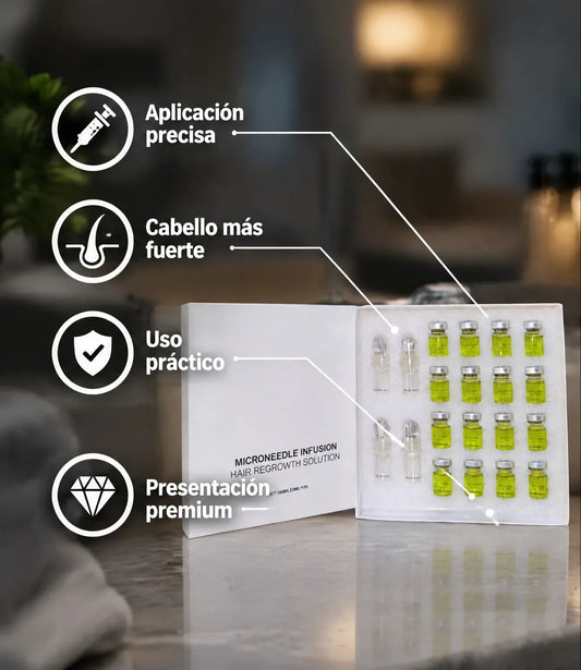 Kit de Microinfusión Capilar – Cuidado Intensivo desde la Raíz